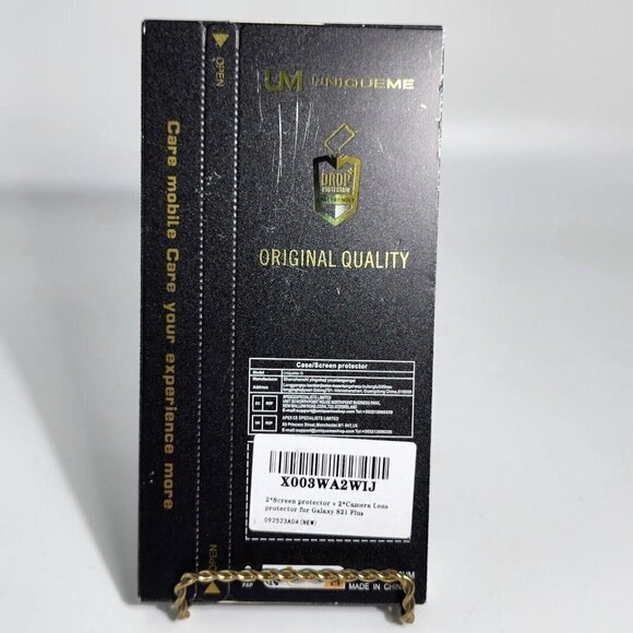 UniqueMe Samsung Galaxy S21 Plus 2 Privacy Screen Protector & 2 Camera Lens NEW - Picture 5 of 8